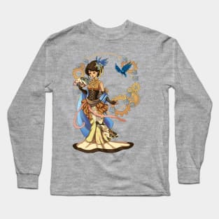 Asian Steampunk Long Sleeve T-Shirt